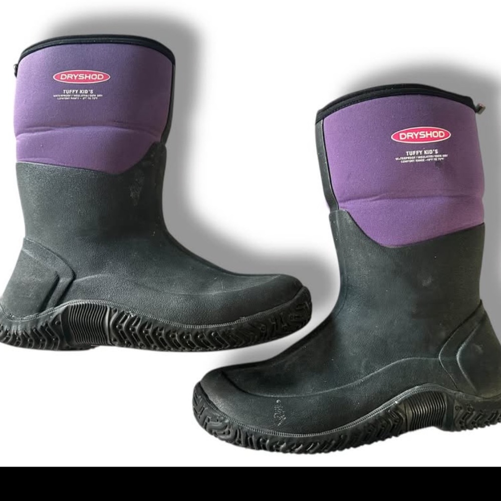 Dryshod Waterproof Boots Youth/Womens 6 Tuffy Kids Insulated Quick Dry